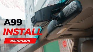 How To Hardwire A Car Dash Camera| Mercylion A99 Hidden Dashcam Install