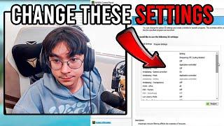 SEN TenZ SHOWS *FPS BOOST* SETTINGS FOR VALORANT 2024