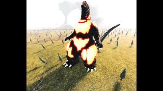 C.A.R.N.A.G.E Mode With Burning Godzilla Remodel!! [Roblox Kaiju Universe] Part 3/Last