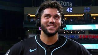 Adrian Del Castillo Postgame Interview after Hitting First Career Home Run to Walk Off the Phillies!