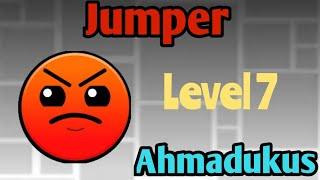 Играю Geometry Dash Level 7 Jumper Ahmadukus