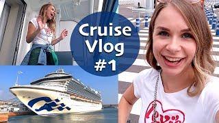My first ever Princess Cruises experience! Cruise Vlog part 1