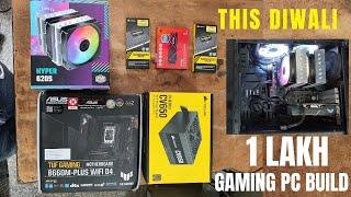 1 00 000 PC BUILD | GAMING SETUP UNDER 1 LAKH | UNBOXING | REVIEW | HOW TO BUILD A PC SETUP IN HINDI