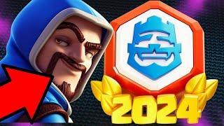 I WON THE  CRL 20 WIN CHALLENGE BEST DECK! 2024 Clash Royale