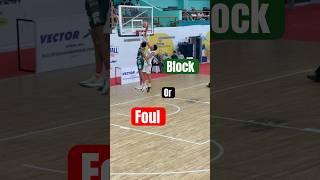 Block or Foul? #fibaasia #fibaasiacup #tamilsong #indianlivesportshub #basketball #shortsfeed