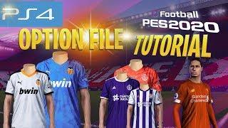 [TTB] PES 2020 Tutorial - How to Install an Option File on PS4 - PES Universe Option File V1