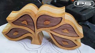 How to Make a Bandsaw Box || Jewellery Box on Cheap Bandsaw