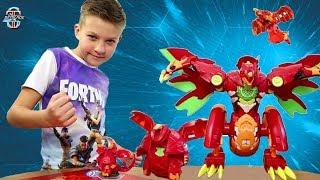 Бакуган Драгоноид - ОБЗОР четырех Dragonoid Bakugan Battle Planet из коллекции Тимы