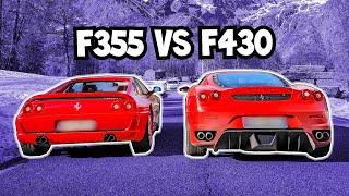 Ferrari F355 vs F430 - PRIMA O POI SARAI MIA