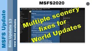 Flight Simulator 2020 - MSFS Update - Sim Update 13 - New build available