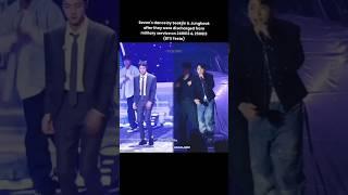 Seven's dance by Seokjin & Jungkook after military service on 240613 & 250613 (BTS Festa)