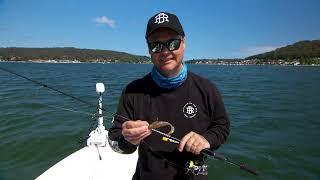 IFISHTV Flathead on soft plastics in Brisbane Waters NSW