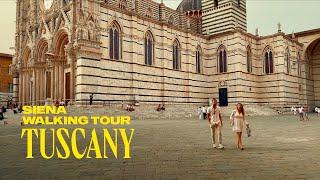 Siena, Italy Walking Tour 4K