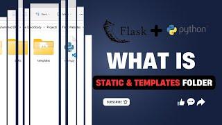 Static and Templates Folder - Web Development Using Flask and Python