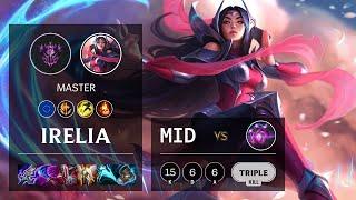 Irelia Mid vs Vel'Koz - EUW Master Patch 11.13