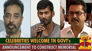 Politicians, Celebrities Welcome TN Govt's Announcement to Construct Sivaji Ganesan Memorial...