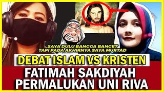 RIVA NANTANGIN MANTAN MUSLIMAH FATIMAH YANGG SEKARANG SUDAH IKUT YESUS | DEBAT SERU ISLAM KRISTEN.!?