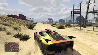 Grand Theft Auto Online EPIC CAR CRASH