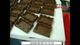 YFD 200KG Full Automatic Chocolate Bar Production Line, Chocolate making depositing machine