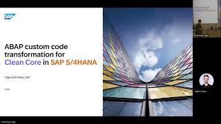 ABAP custom code transformation for Clean Core in SAP S/4HANA