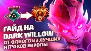 ГАЙД НА DARK WILLOW ОТ ОДНОГО ИЗ ЛУЧШИХ ИГРОКОВ ЕВРОПЫ