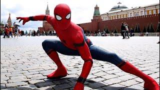 Spider-Man Homecoming Takes On Moscow