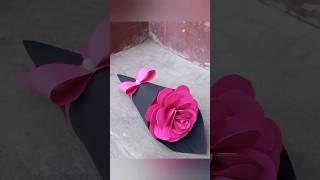 Diy Paper Flower Bouquet  Quick Birthday Gift #short#diy#craft#viral #trending #subscribe