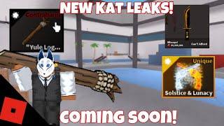 [KAT] - LEAKS ON THE NEW UPDATE! [NEW WEAPONS & MAPS] (Roblox)