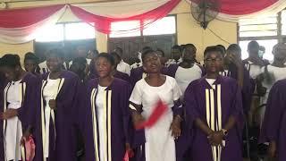 Bechem-Presec presented a special commendation service for her final years students and it was lit