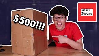 $500 Hypebeast Sneaker Mystery Box | Flip Box from Steals by Sneaker