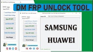 Samsung FRP Bypass Tool 2022 || DM FRP Unlock Tool v1 || Samsung A12 FRP Bypass Tool