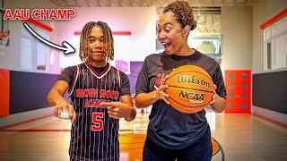 SJ WINS HIS AAU BASKETBALL CHAMPIONSHIP GAME.