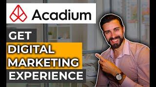 JUMPSTART Your Digital Marketing Career Through Apprenticeship | Acadium Review