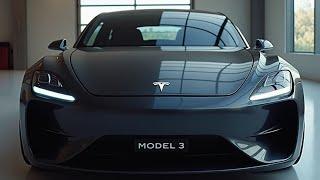 2025 Tesla Model 3 - Stunning Updates and Powerful Performance!