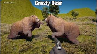 Far Cry 5: Grizzly Bear Fighting and Hunting animals