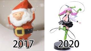 MY ART PROGRESS IN 3 YEARS !  | [三年] 手作黏土的成長紀錄 2017-2020