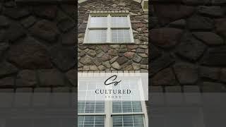 Cultured Stone Veneer Can Bring Your Home To Life #shorts