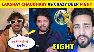 Lakshay Chaudhary Vs Crazy Deep F!GHT  Elvish Yadav ECL Team Win Moment