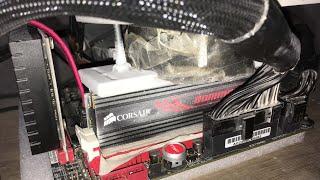 Frozen Corsair GTX8 break DDR3-3750MHZ with air cooled cpu