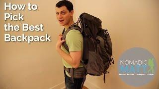 How to Pick the Best Backpack