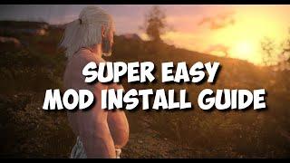 How to install Witcher 3 Mods (IN JUST ONE MINUTE)