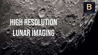 CRAZY High Resolution Lunar Imaging!!!