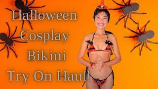 HALLOWEEN Cosplay Anime Micro Bikini Try On Haul!