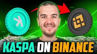 KASPA To Be Listed On Binance?! (HUGE UPSIDE!)