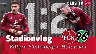 Aberkanntes Tor & STANDARDFRUST  | STADIONVLOG gegen Hannover | 1. FC Nürnberg