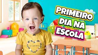  MEU PRIMEIRO DIA NA ESCOLA - ROTINA  ISADORA MASUDINHA 