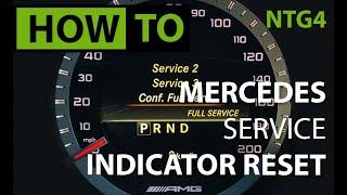 HOW TO Reset your Mercedes Service Indicator Hidden Menu, W204 C Class, W212 E-Class, W218 + More
