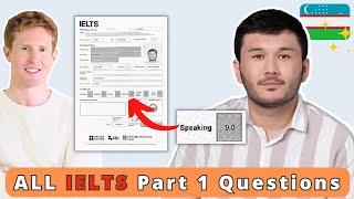 Band 9 Candidate Answers: IELTS Part 1 Questions with @diyorbeksielts