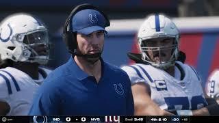 BEST QUALITY: Indianapolis Colts vs. New York Giants | Full Game Highlights | Madden 25 Week 17 Sim