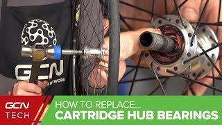 How To Replace Cartridge Hub Bearings In Your Road Bike Wheels